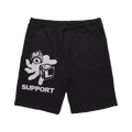 LIFE DICE FLEECE SHORTS